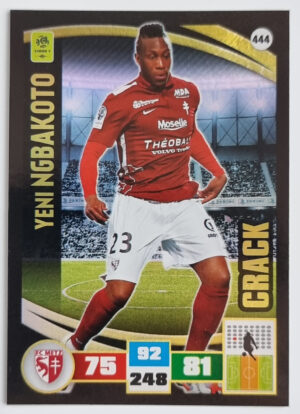2016-17 Adrenalyn XL Ligue 1 #444 Yeni Ngbakoto/Crack