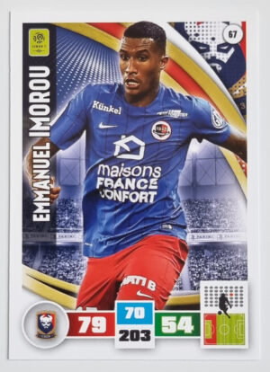 2016-17 Adrenalyn XL Ligue 1 #67 Emmanuel Imorou