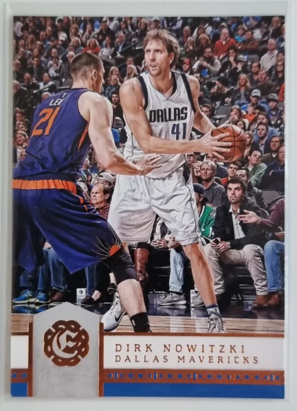 2016-17 Panini Excalibur #37 Dirk Nowitzki