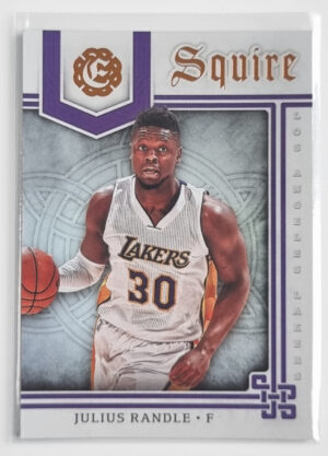 2016-17 Panini Excalibur Squire #8 Julius Randle