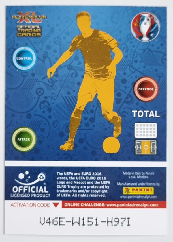 2016 Adrenalyn XL UEFA Euro France #126 Lassana Diarra – Image 2