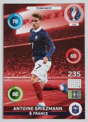 2016 Adrenalyn XL UEFA Euro France #129 Antoine Griezmann