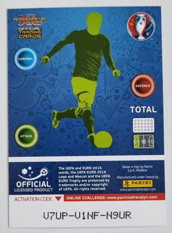 2016 Adrenalyn XL UEFA Euro France #129 Antoine Griezmann – Image 2