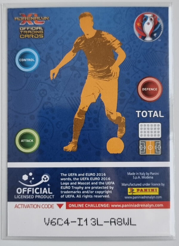 2016 Adrenalyn XL UEFA Euro France #130 Morgan Schneiderlin/Game Changer – Image 2