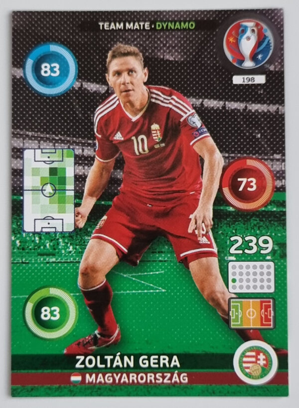 2016 Adrenalyn XL UEFA Euro France #198 Zoltan Gera/Dynamo