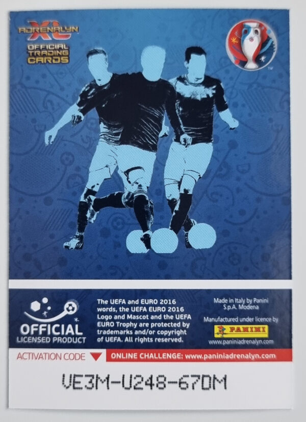 2016 Adrenalyn XL UEFA Euro France #225 McGovern/McLaughlin/McAuley/J. Evans/Brunt/Baird/Ward/Davis/Norwood/Dallas/K. Lafferty – Image 2