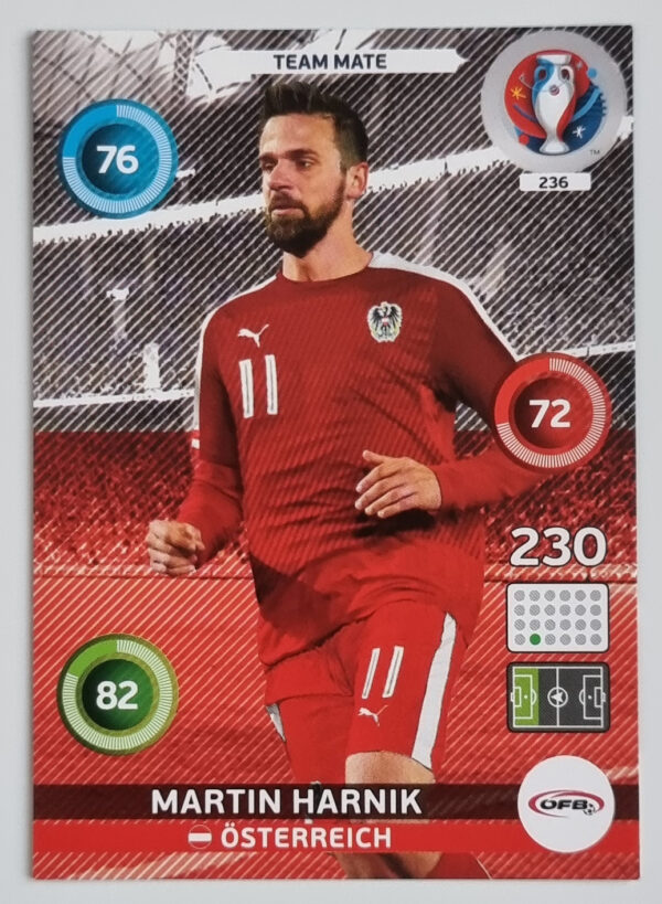 2016 Adrenalyn XL UEFA Euro France #236 Martin Harnik
