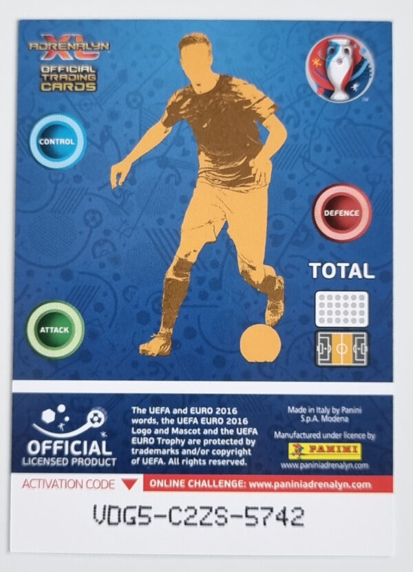 2016 Adrenalyn XL UEFA Euro France #270 William Carvalho – Image 2