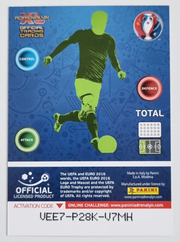 2016 Adrenalyn XL UEFA Euro France #273 Nani – Image 2
