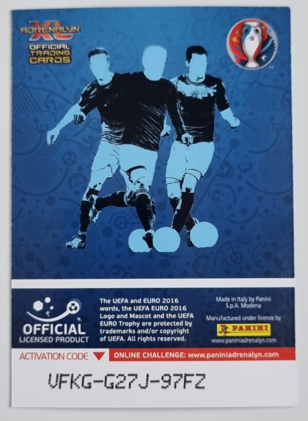 2016 Adrenalyn XL UEFA Euro France #370 Sweden Logo – Image 2