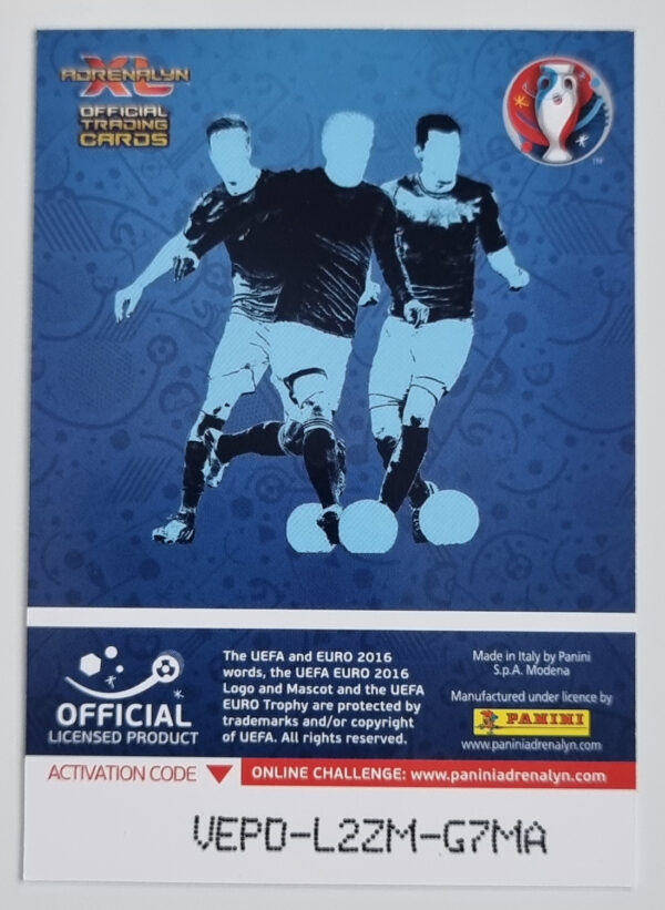 2016 Adrenalyn XL UEFA Euro France #386 Sweden/Passion & Pride – Image 2
