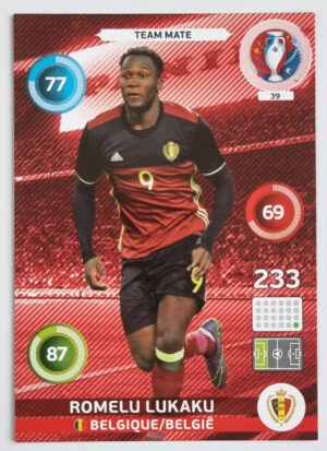 2016 Adrenalyn XL UEFA Euro France #39 Romelu Lukaku