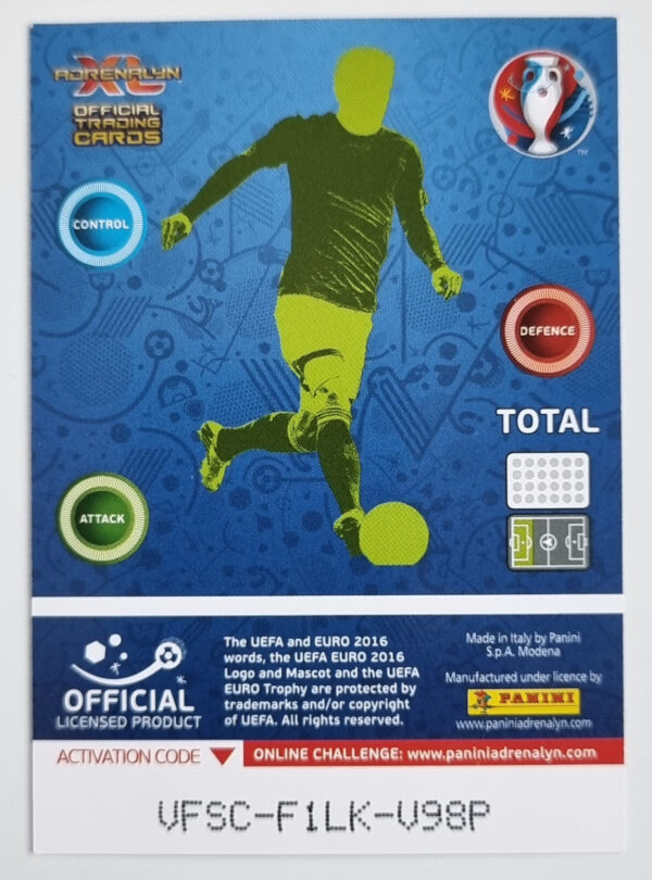 2016 Adrenalyn XL UEFA Euro France #39 Romelu Lukaku – Image 2