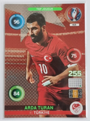 2016 Adrenalyn XL UEFA Euro France #415 Arda Turan/Top Player