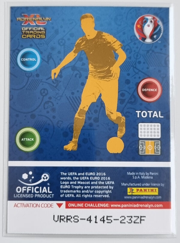 2016 Adrenalyn XL UEFA Euro France #415 Arda Turan/Top Player – Image 2