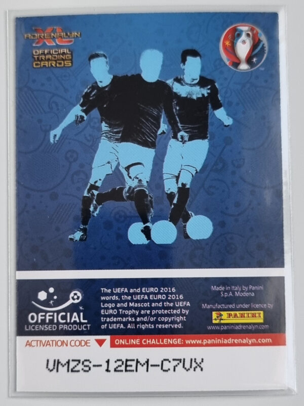 2016 Adrenalyn XL UEFA Euro France #442 Wales Logo – Image 2
