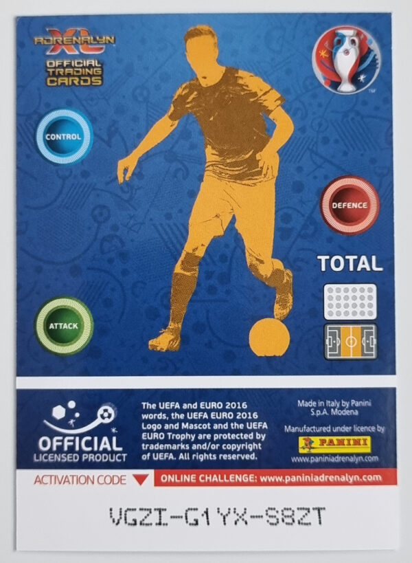 2016 Adrenalyn XL UEFA Euro France #76 Bastian Schweinsteiger/Expert – Image 2