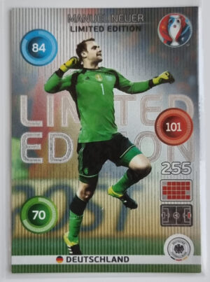 2016 Adrenalyn XL UEFA Euro France Limited Edition #54 Manuel Neuer