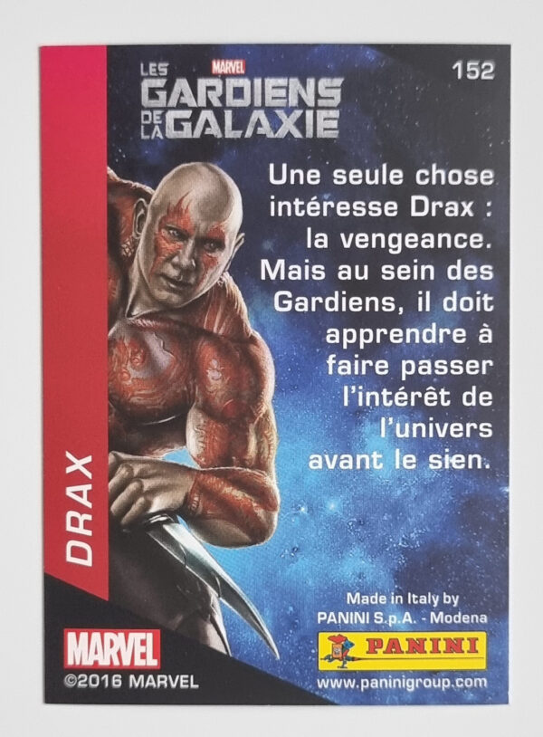 2016 Panini Marvel Heroes #152 Card 152 – Image 2