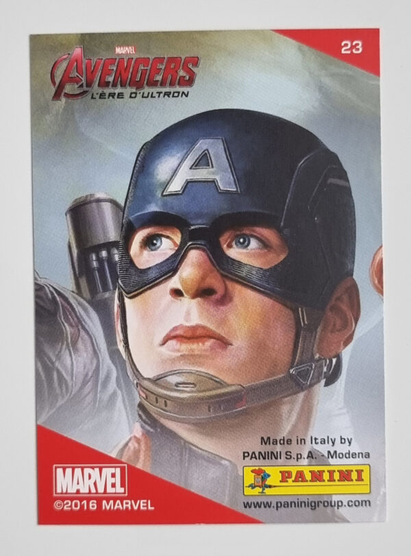 2016 Panini Marvel Heroes #23 Card 23 – Image 2