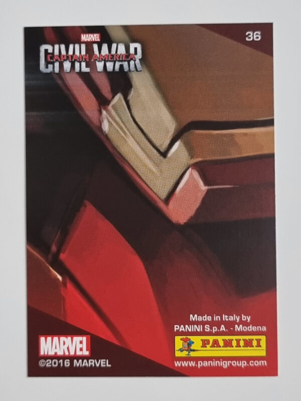 2016 Panini Marvel Heroes #36 Card 36 – Image 2