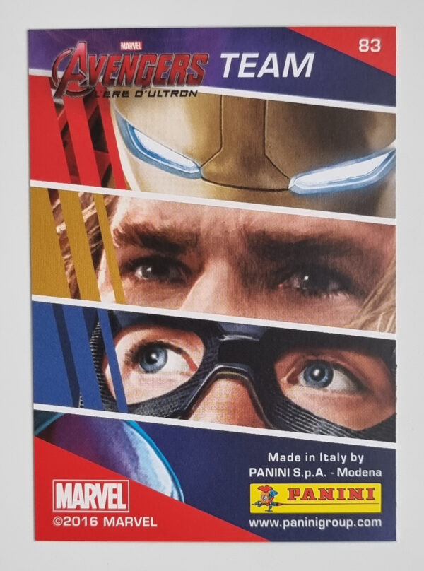2016 Panini Marvel Heroes #83 Card 83 – Image 2