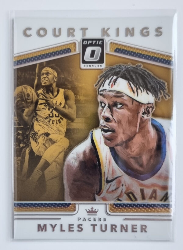 2017-18 Donruss Optic Court Kings #21 Myles Turner