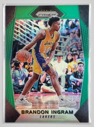 2017-18 Panini Prizm Prizms Green #284 Brandon Ingram