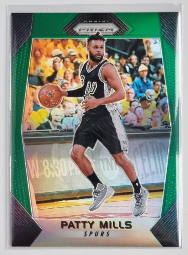 2017-18 Panini Prizm Prizms Green #292 Patty Mills