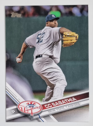2017 Topps #465 CC Sabathia
