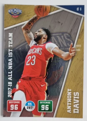 2018-19 Adrenalyn XL #C1 Anthony Davis/17-'18 All-NBA 1st Team