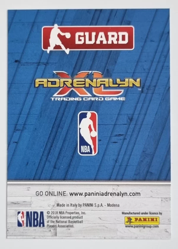 2018-19 Adrenalyn XL #C10 Russell Westbrook/17-'18 All-NBA 2nd Team – Image 2