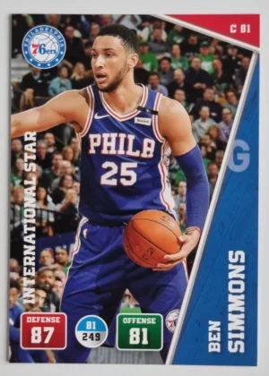 2018-19 Adrenalyn XL #C81 Ben Simmons/INTL