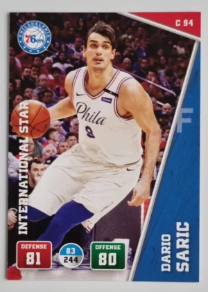 2018-19 Adrenalyn XL #C94 Dario Saric/INTL
