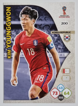 2018 Adrenalyn XL FIFA World Cup Russia #200 Kim Young-gwon