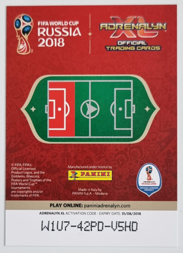 2018 Adrenalyn XL FIFA World Cup Russia #254 Christian Ramos – Image 2