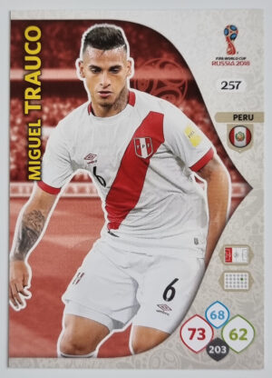 2018 Adrenalyn XL FIFA World Cup Russia #257 Miguel Trauco