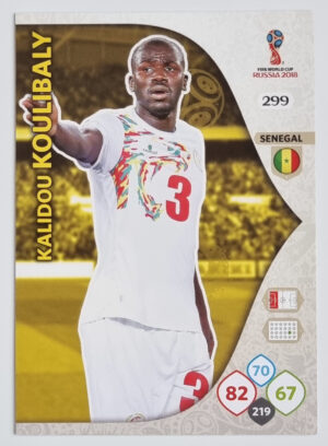 2018 Adrenalyn XL FIFA World Cup Russia #299 Kalidou Koulibaly