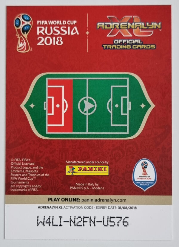 2018 Adrenalyn XL FIFA World Cup Russia #337 Hamdi Naguez – Image 2