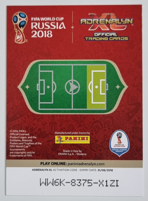 2018 Adrenalyn XL FIFA World Cup Russia #51 Douglas Costa – Image 2