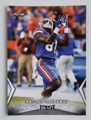 2018 Leaf Draft #4 Antonio Callaway