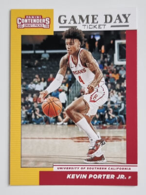 2019-20 Panini Contenders Draft Picks Game Day Tickets #16 Kevin Porter Jr.
