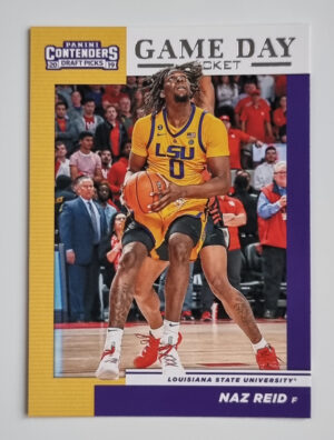 2019-20 Panini Contenders Draft Picks Game Day Tickets #24 Naz Reid