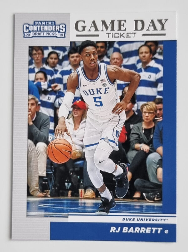 2019-20 Panini Contenders Draft Picks Game Day Tickets #3 RJ Barrett