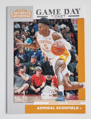 2019-20 Panini Contenders Draft Picks Game Day Tickets #32 Admiral Schofield