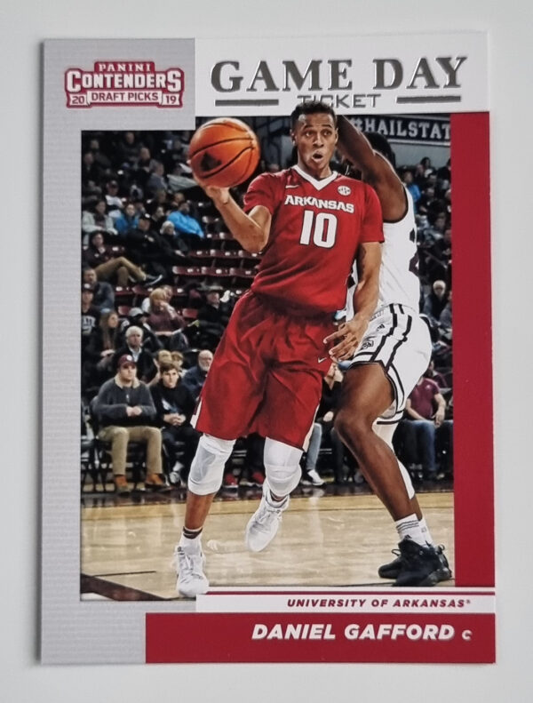 2019-20 Panini Contenders Draft Picks Game Day Tickets #35 Daniel Gafford