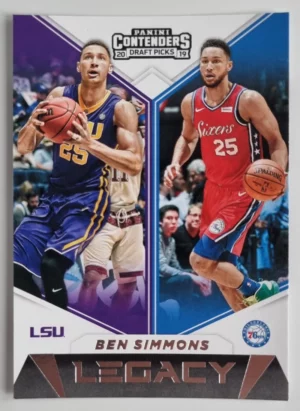 2019-20 Panini Contenders Draft Picks Legacy #11 Ben Simmons