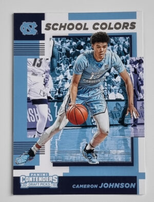 2019-20 Panini Contenders Draft Picks School Colors #18 Cameron Johnson