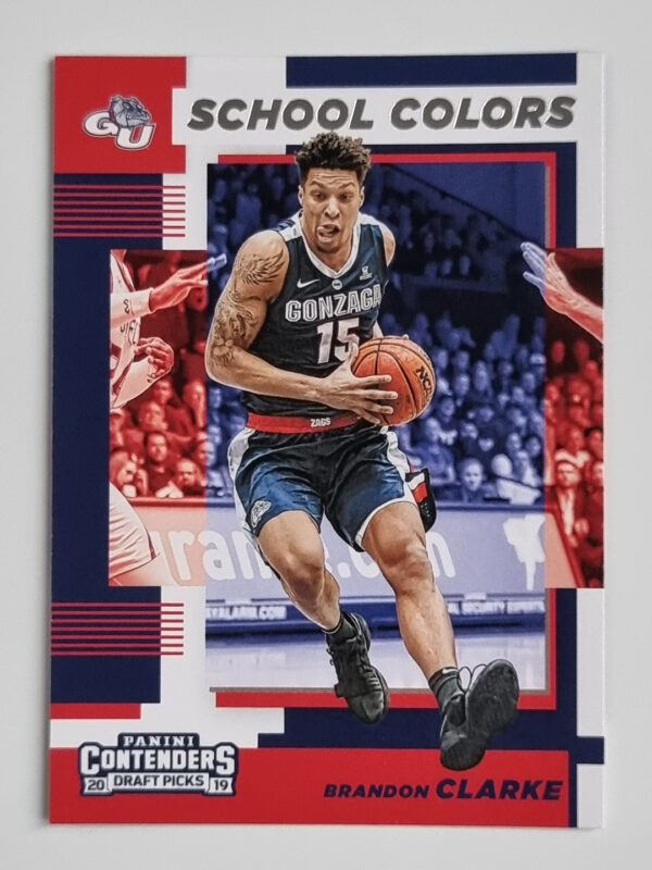 2019-20 Panini Contenders Draft Picks School Colors #21 Brandon Clarke