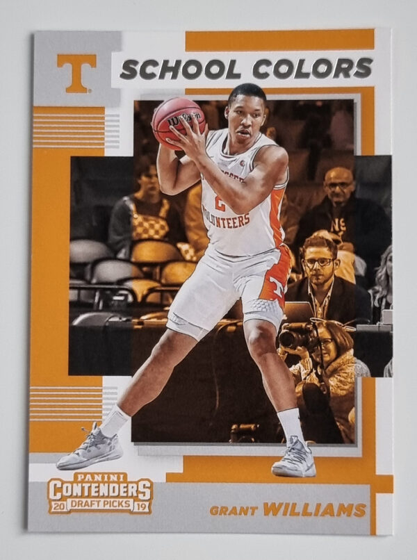 2019-20 Panini Contenders Draft Picks School Colors #25 Grant Williams